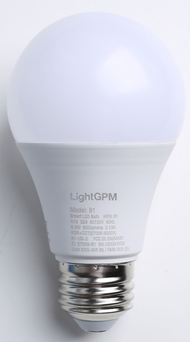 LightGPM AI Smart Light Bulbs-4 Packs