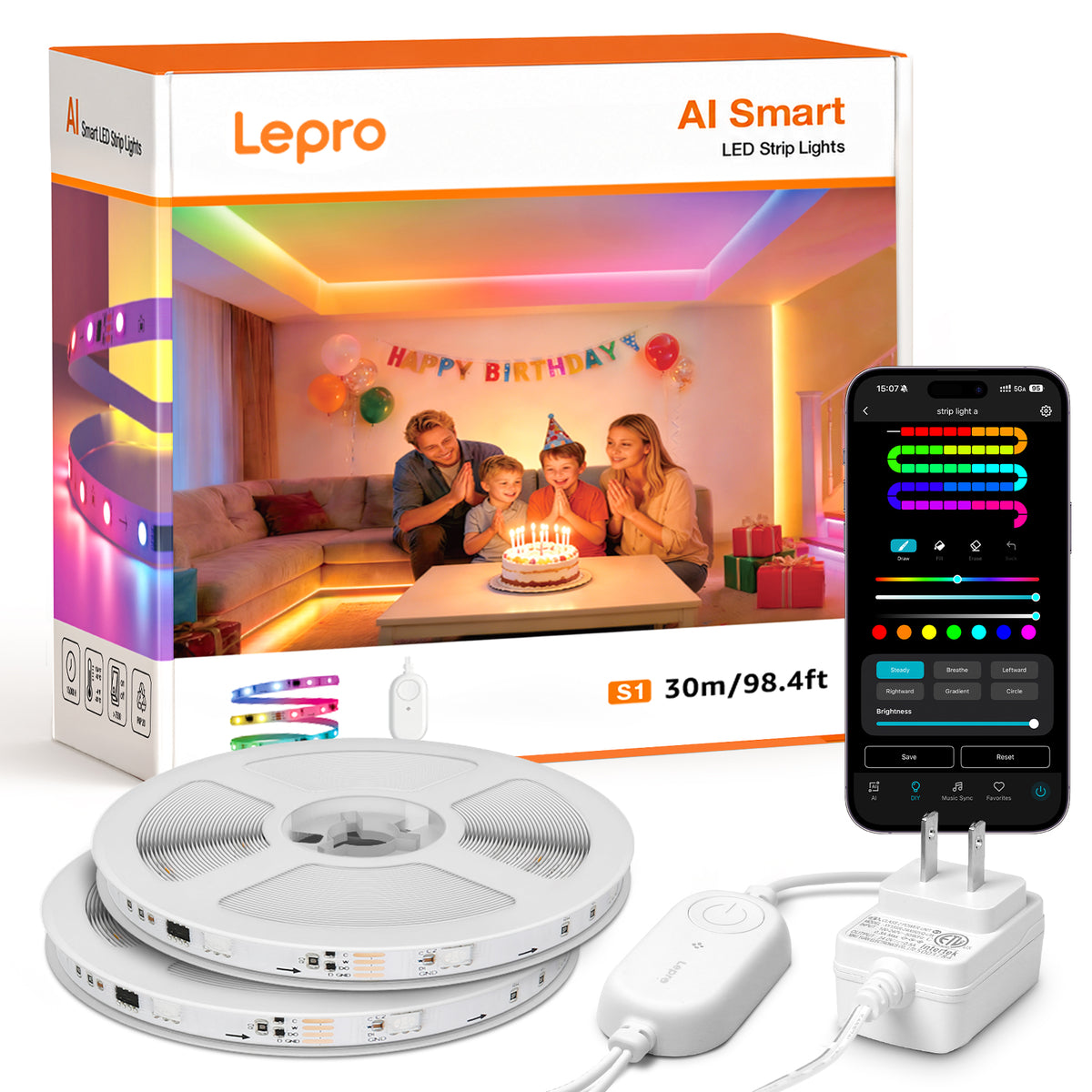 Lepro S1 Smart LED Strip Lights with AI Features