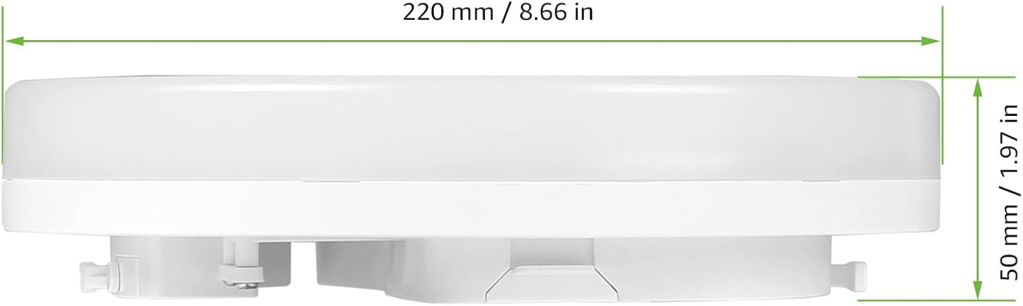 LE Flush Mount LED Ceiling Light for Bathroom
