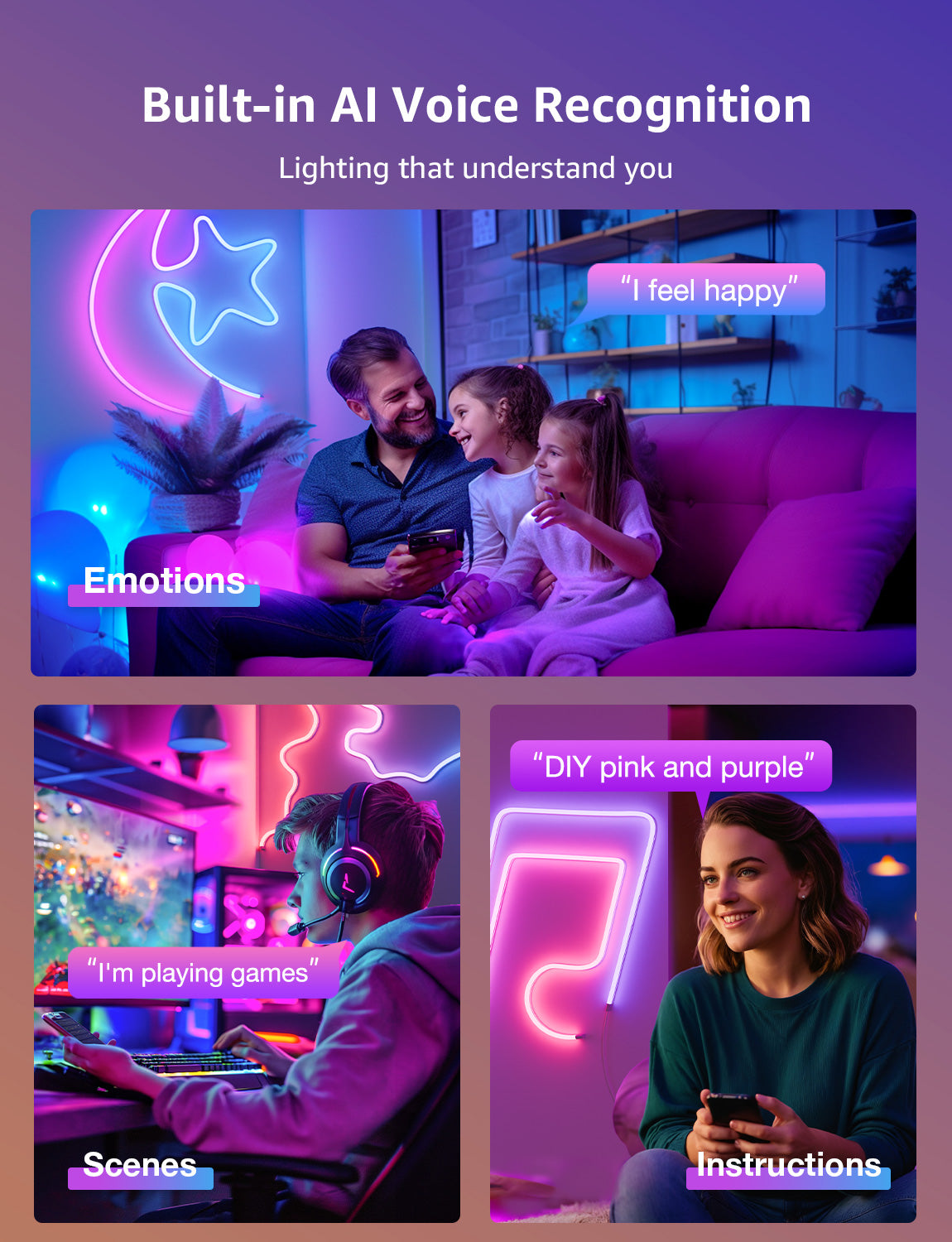 Lepro N1 AI Smart RGB Rope Lights