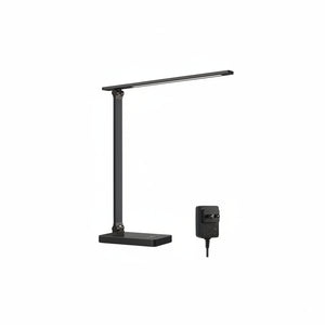 Lepro Touch-Control LED Desk Lamp – Dimmable with 3 Color Modes for Home & Office (Black)