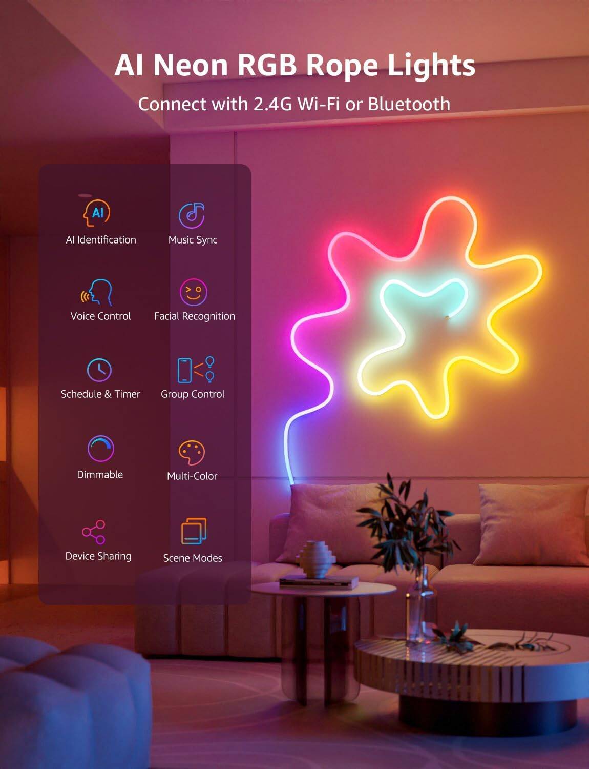 Lepro N1 AI Smart RGB Rope Lights