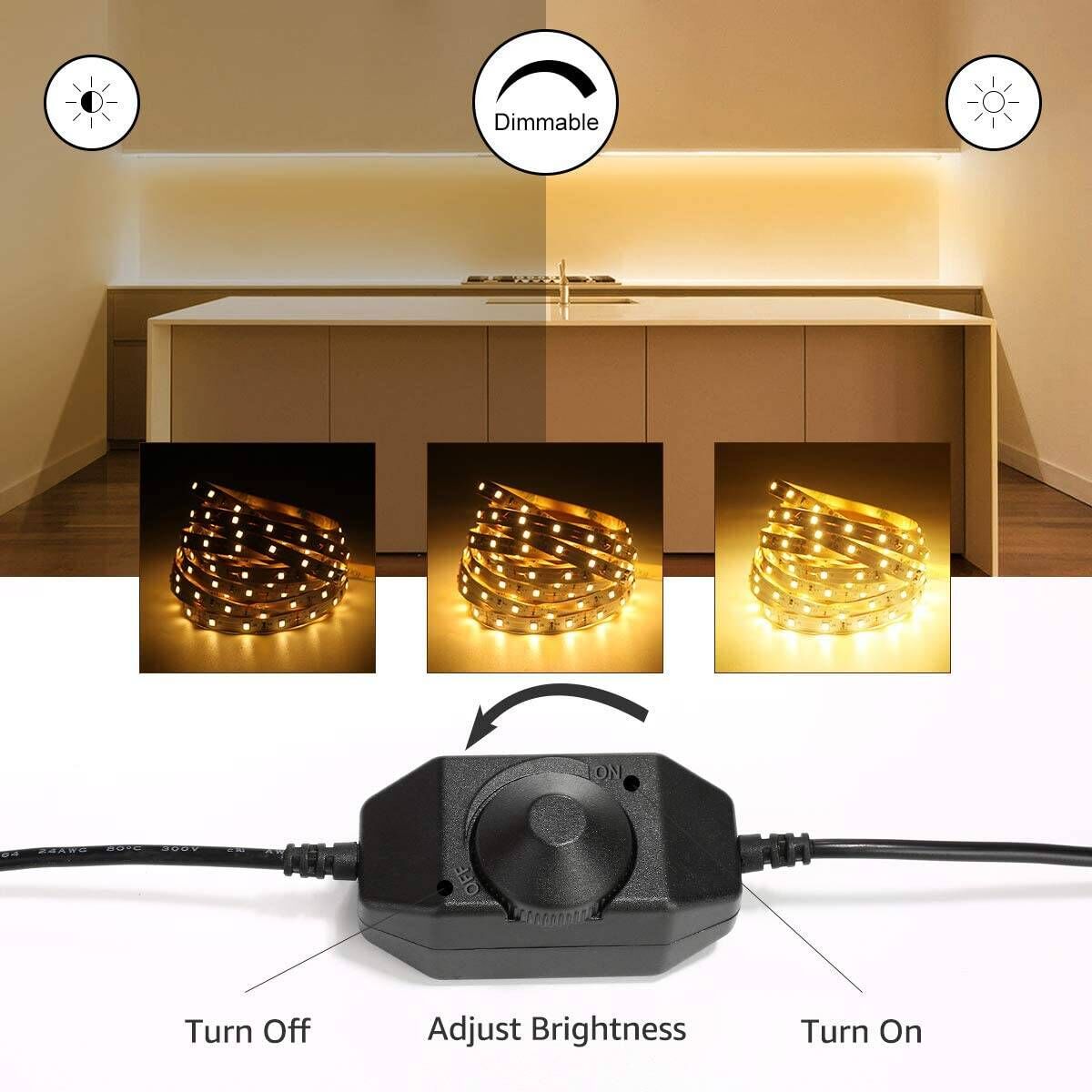 Lepro Warm White LED Strip Light (16.4ft)