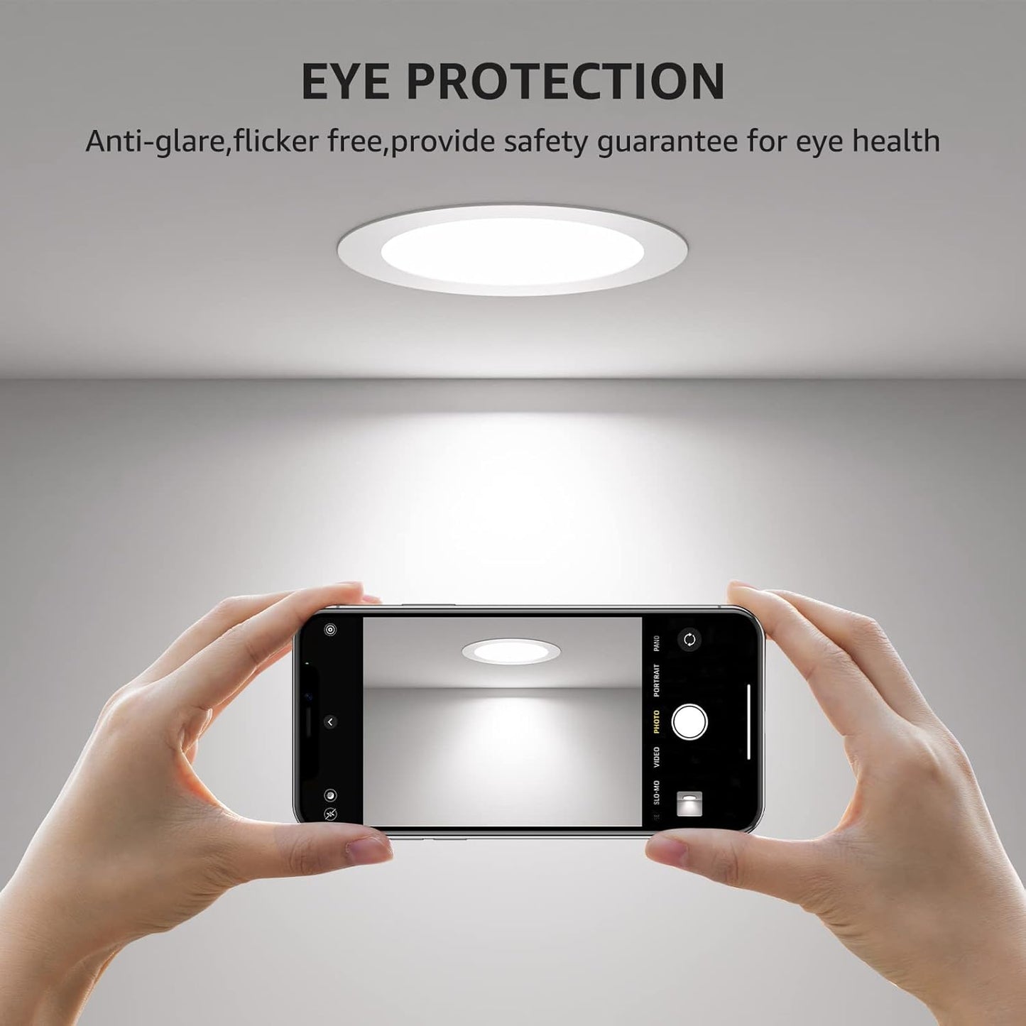 Lepro 6 Pack LED Recessed Lighting Daylight White