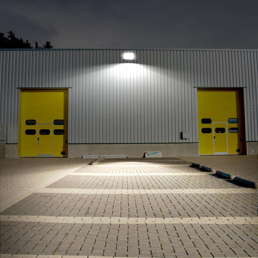 Lepro Outdoor LED Flood Light (100W, 10000LM, 5000K Daylight White)