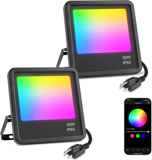 Lepro F2 AI Flood Lights Outdoor + Free Gift