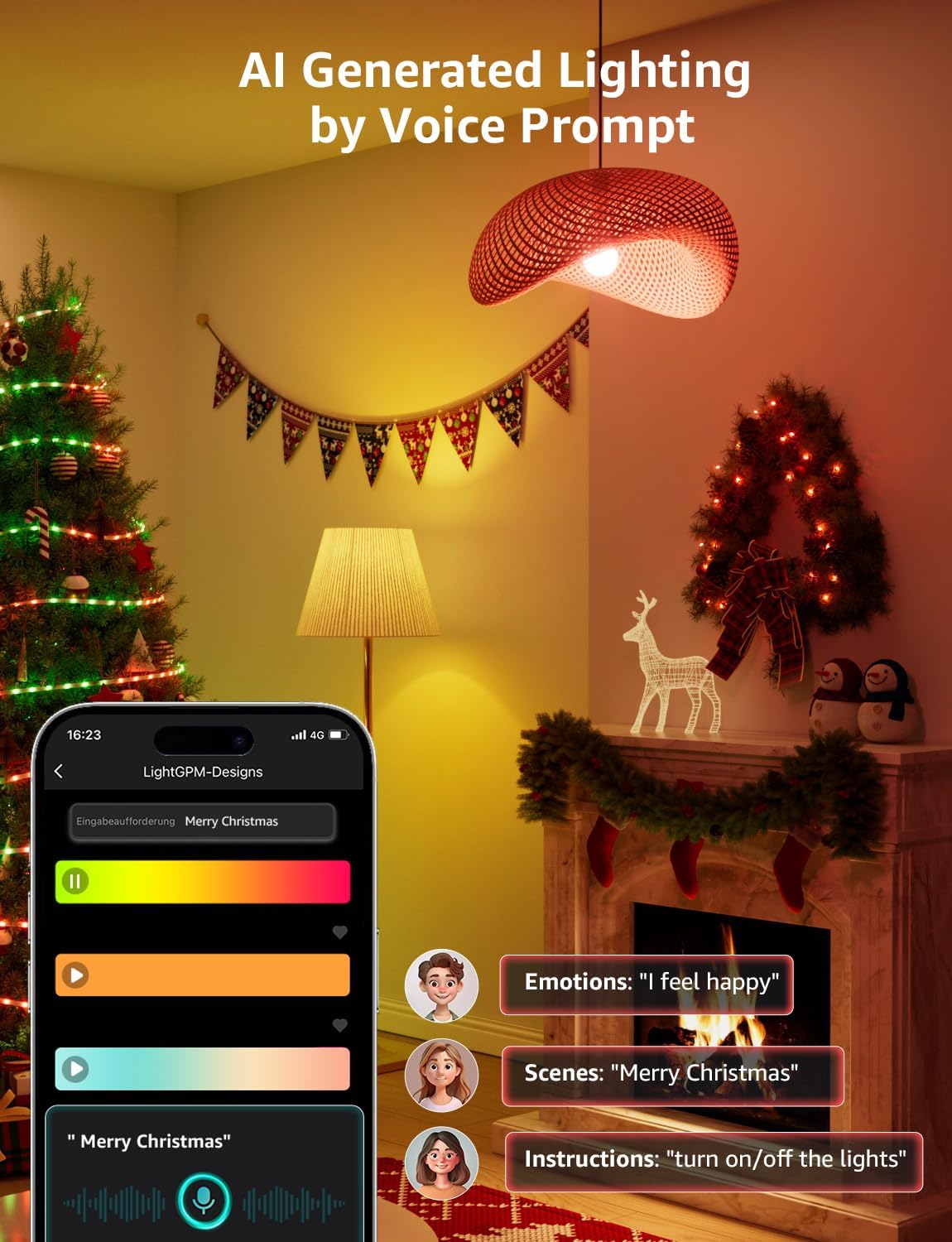 Lepro B2 AI Smart Light Bulbs