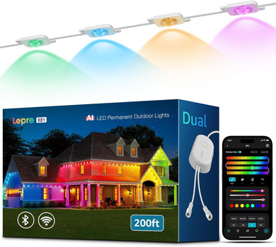 Lepro EE1 AI-Powered Permanent Outdoor Lights