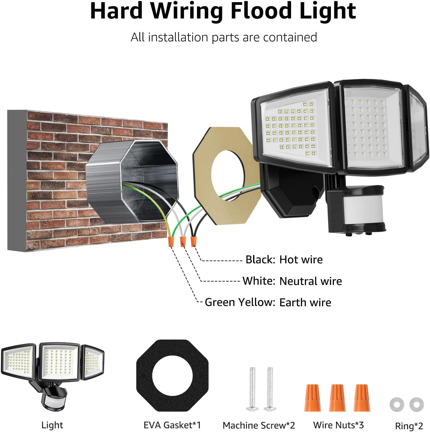 Lepro Outdoor LED Flood Light