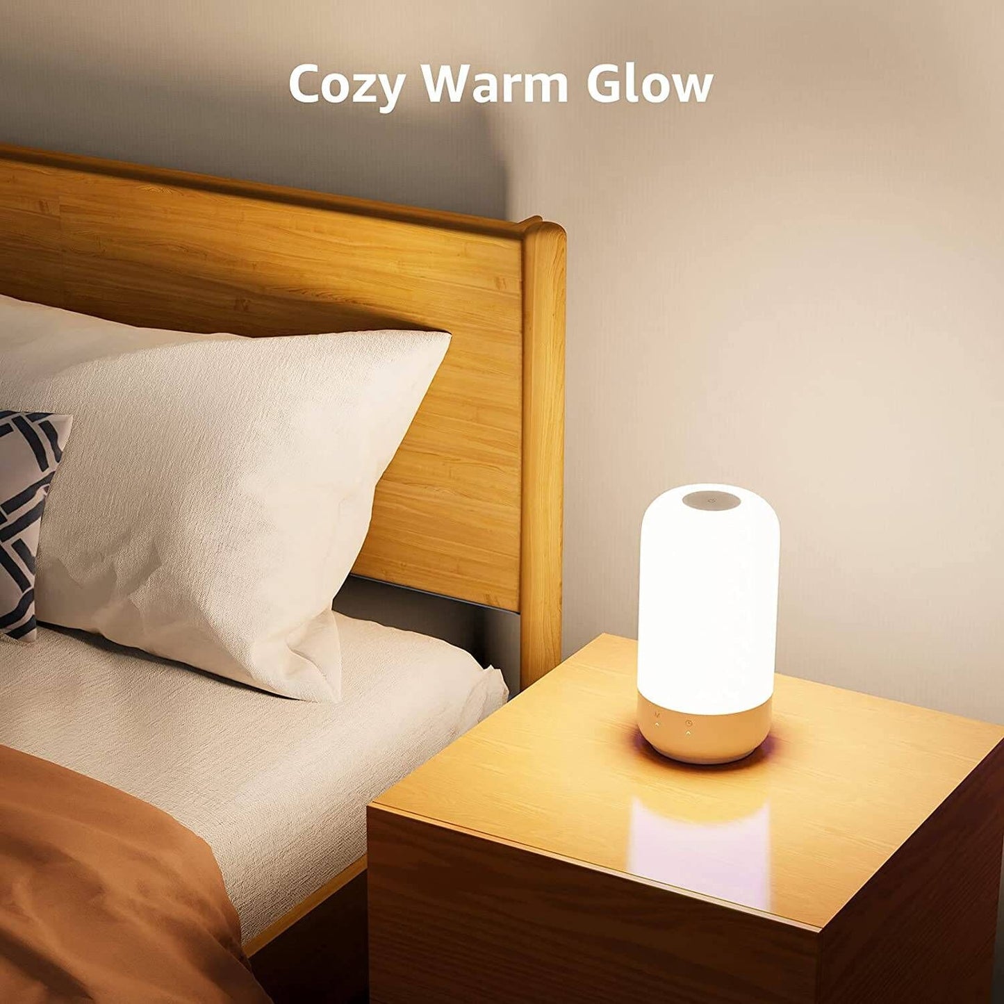 Lepro RGB Dimmable Table Lamp with Metallic Base