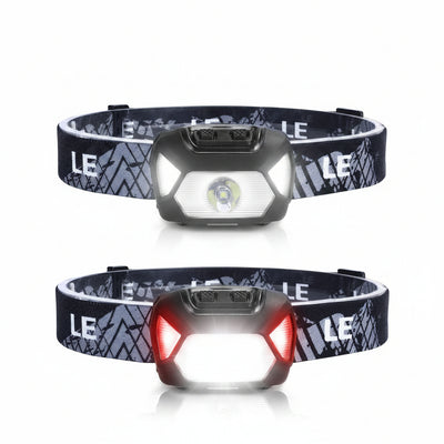 Lepro Battery Powered Headlamp (Black)
