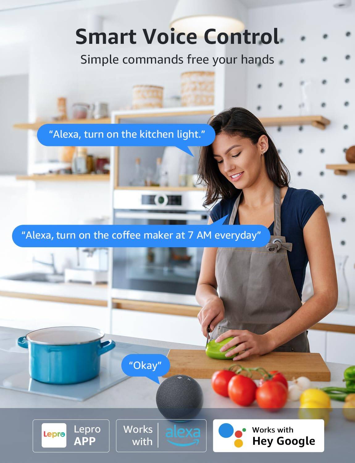 Lepro P1 Smart Plug Mini 15A