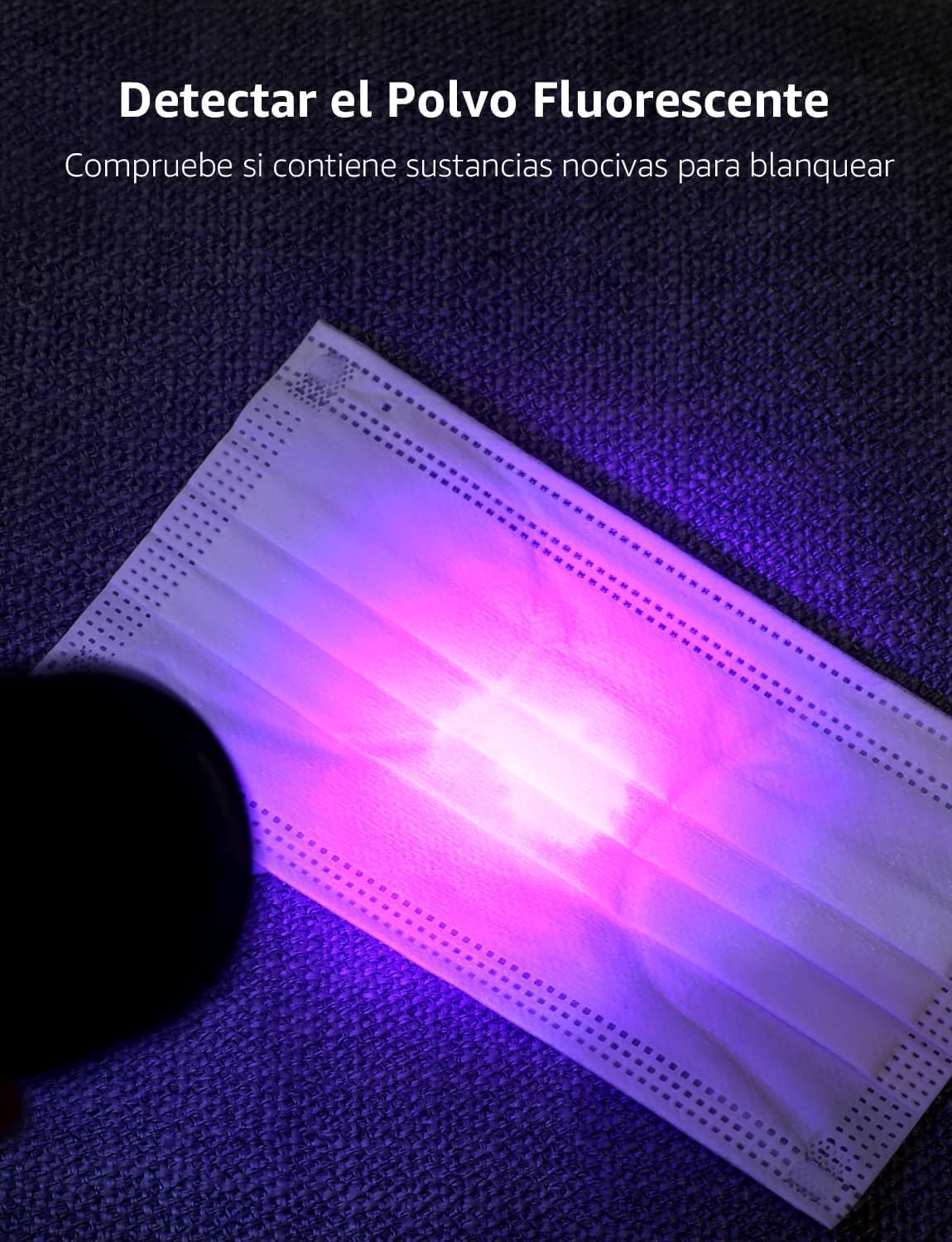 Lepro Small UV Flashlight (2 Pack)