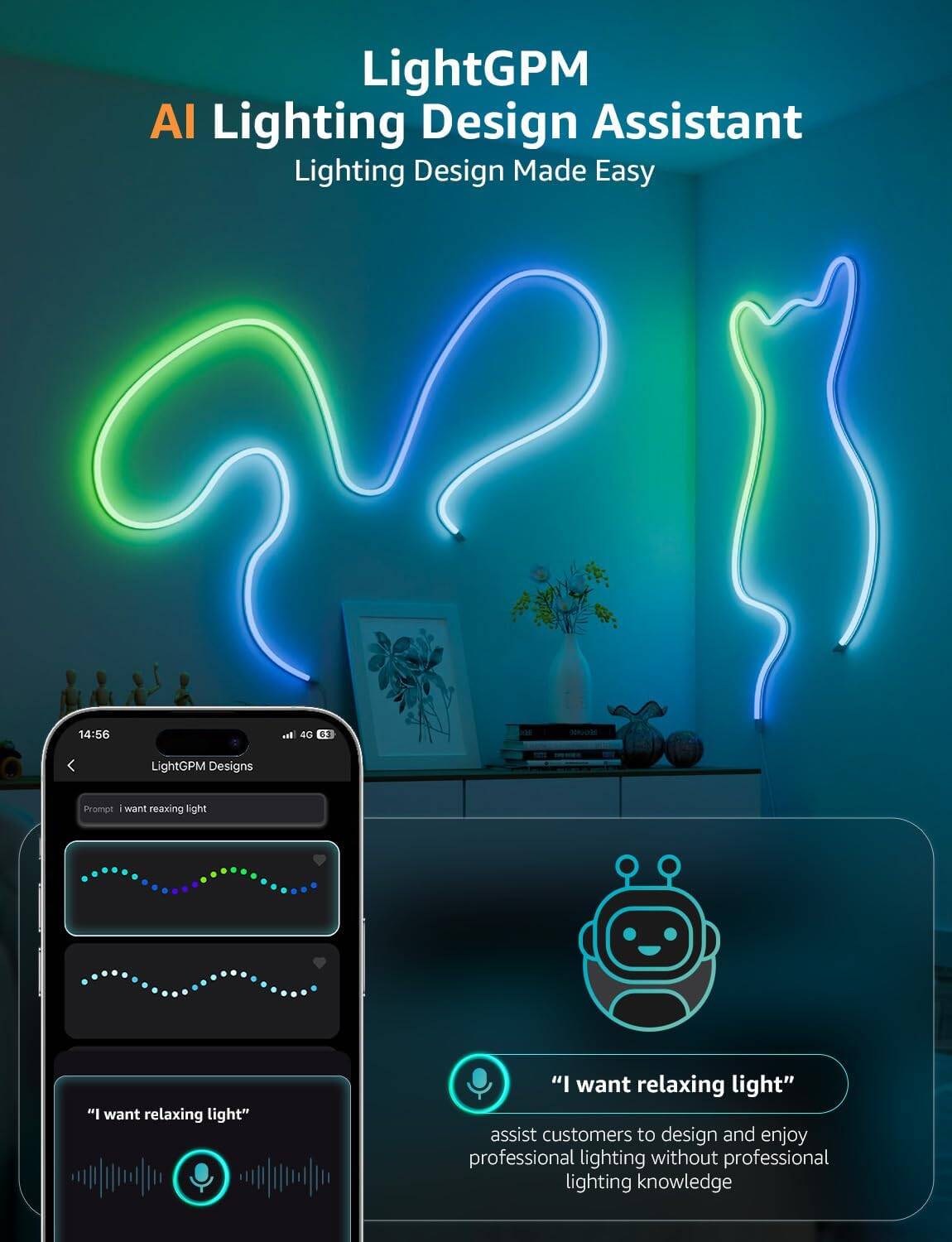 Lepro N1 AI Smart RGB Rope Lights
