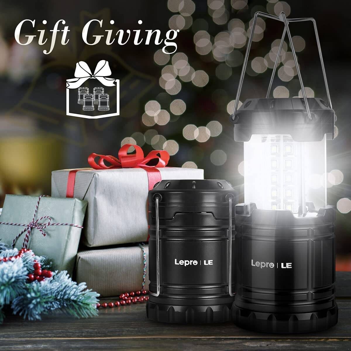 Lepro LED Camping Lantern (4-Pack)