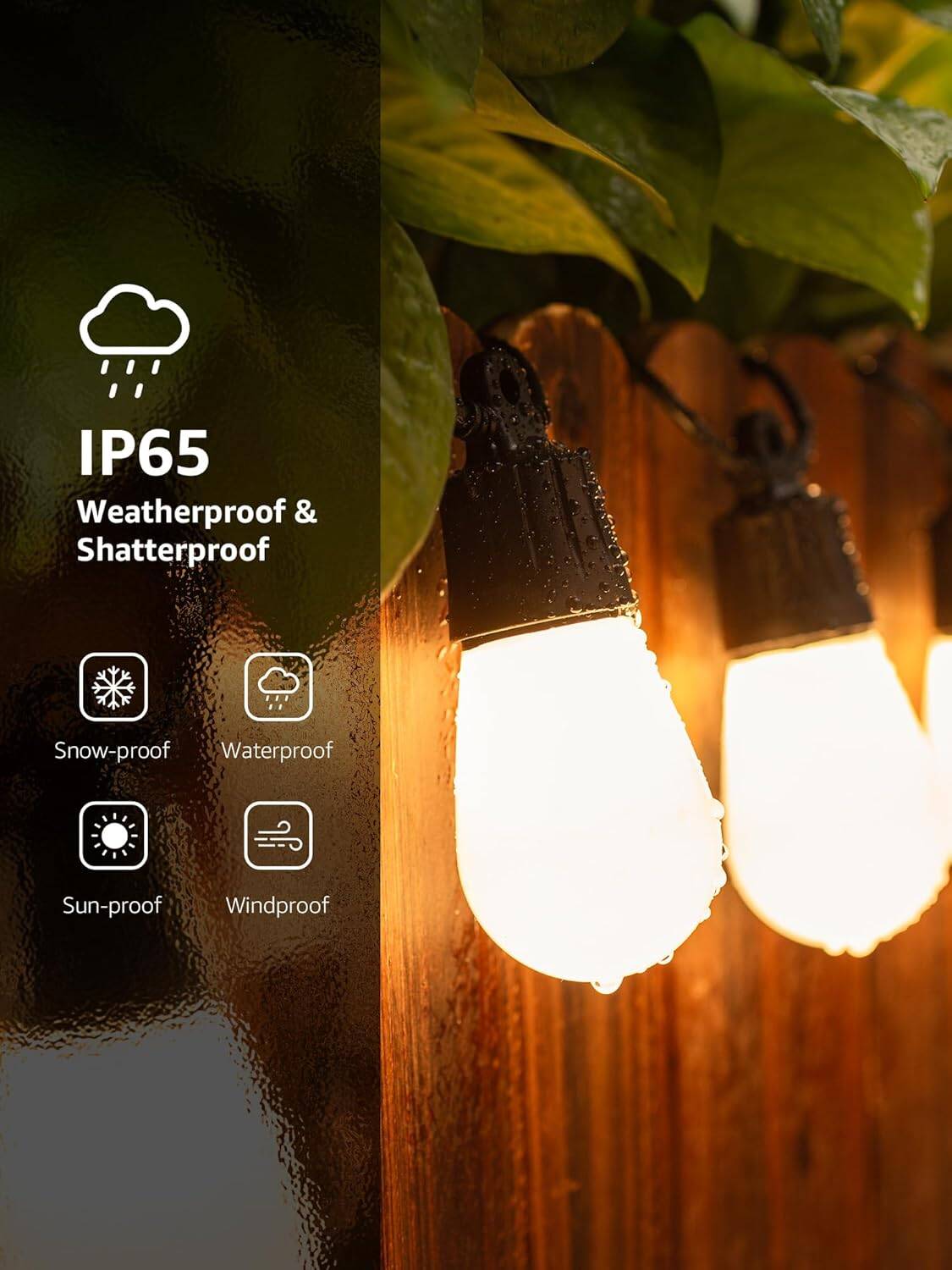Lepro ZB1 AI Smart Outdoor String Lights