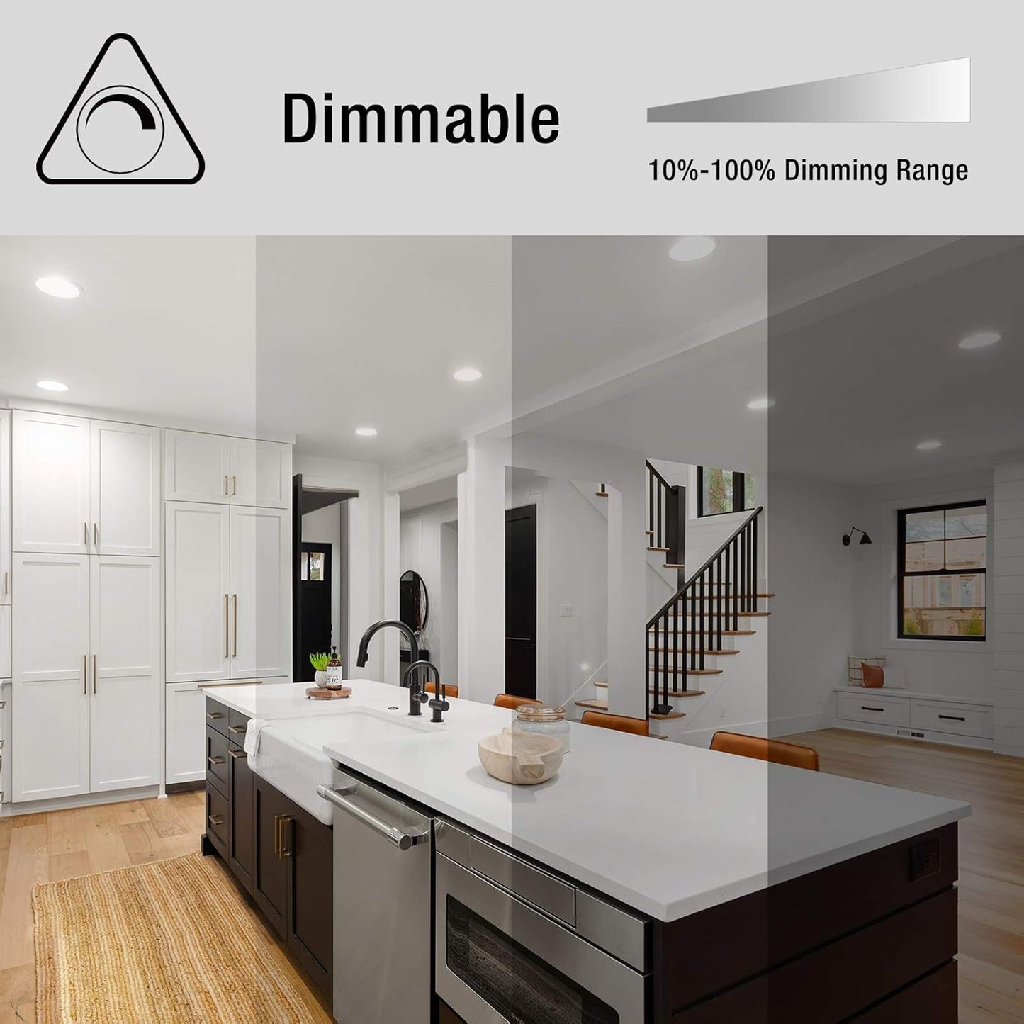 Lepro 6 Inch LED Recessed Lighting