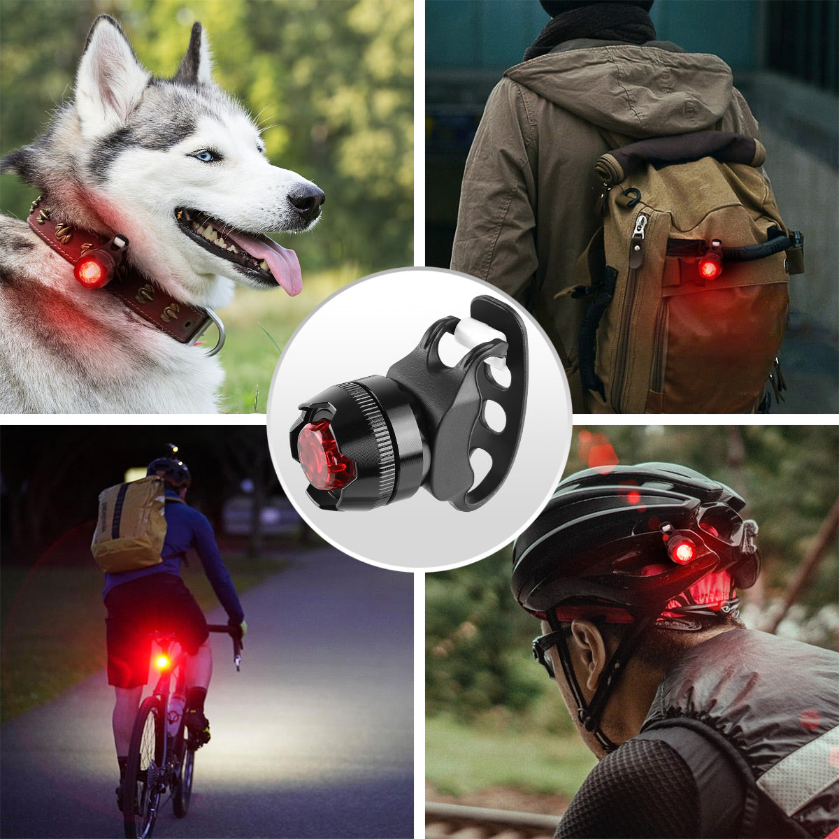 LightVioce LED Bike Light Set