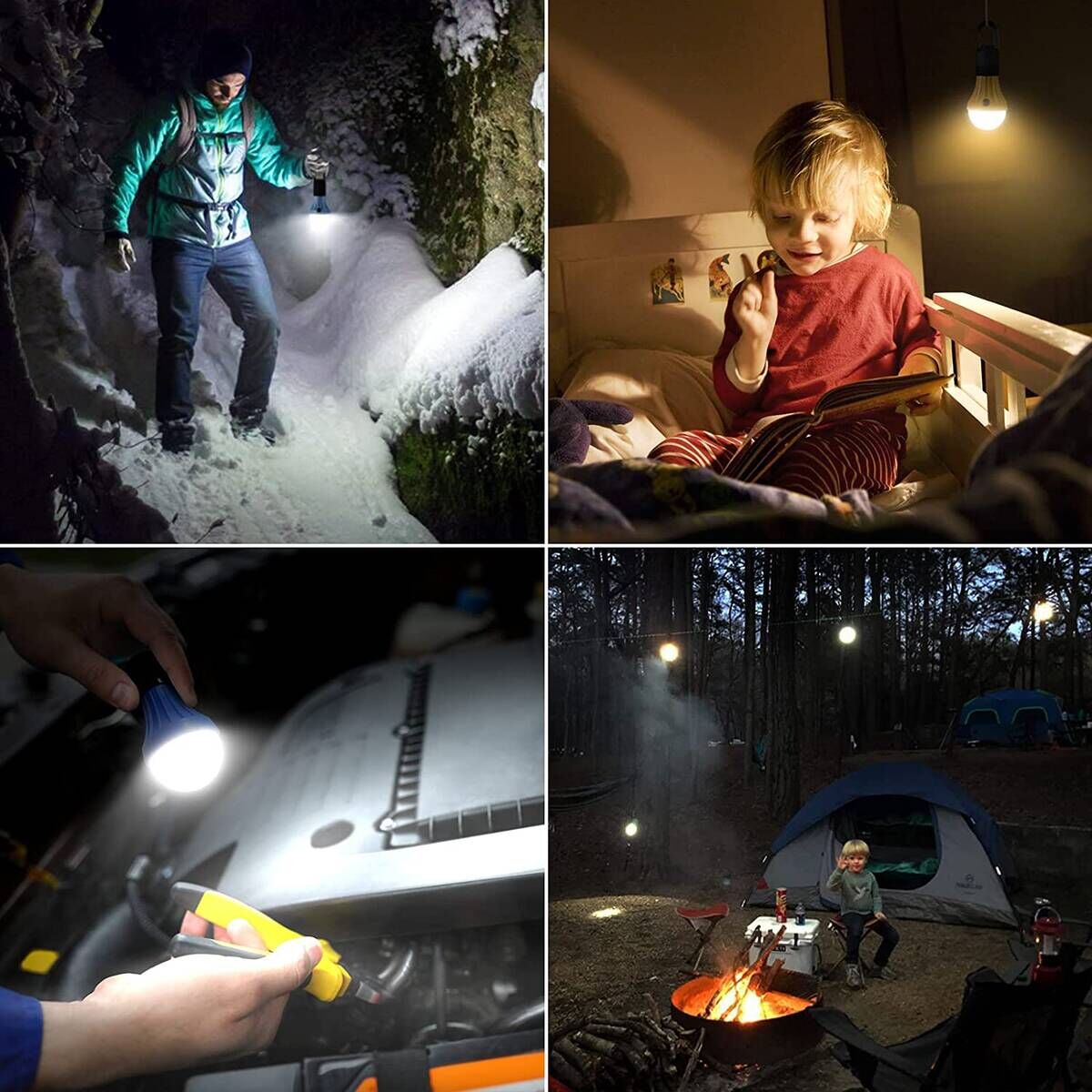 Lepro Camping Lantern (4 Pack)