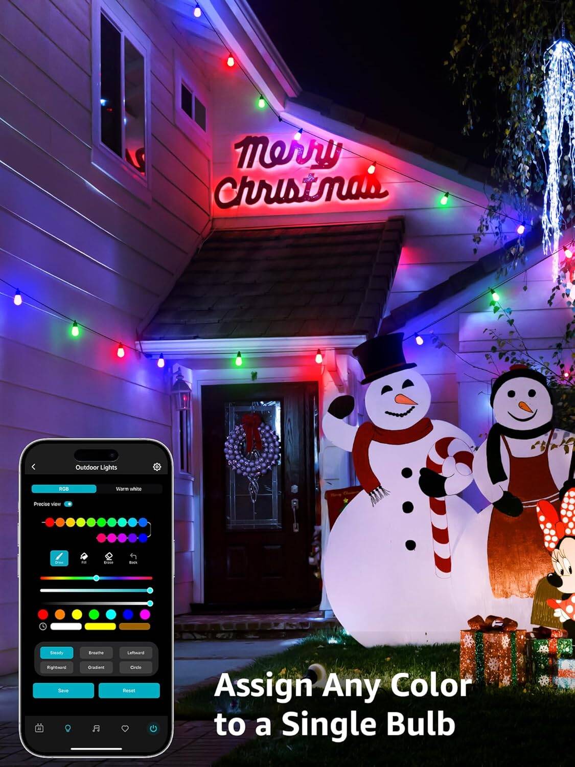 Lepro ZB1 AI Smart Outdoor String Lights