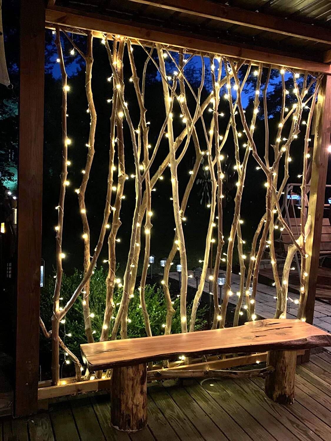 Lepro LED Curtain Lights for Bedroom