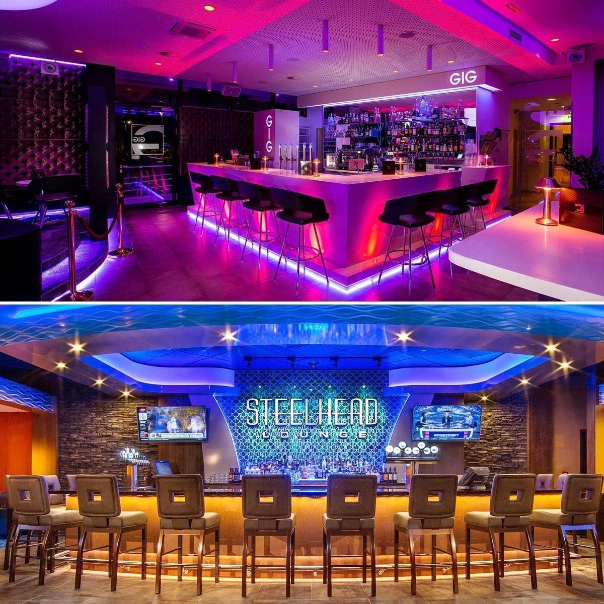 Lepro RGB LED Strip Lights 65.6ft