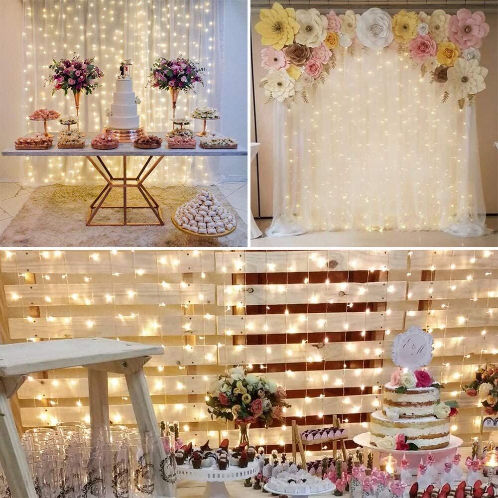 Lepro Fairy Curtain Lights (9.8 x 9.8 ft)