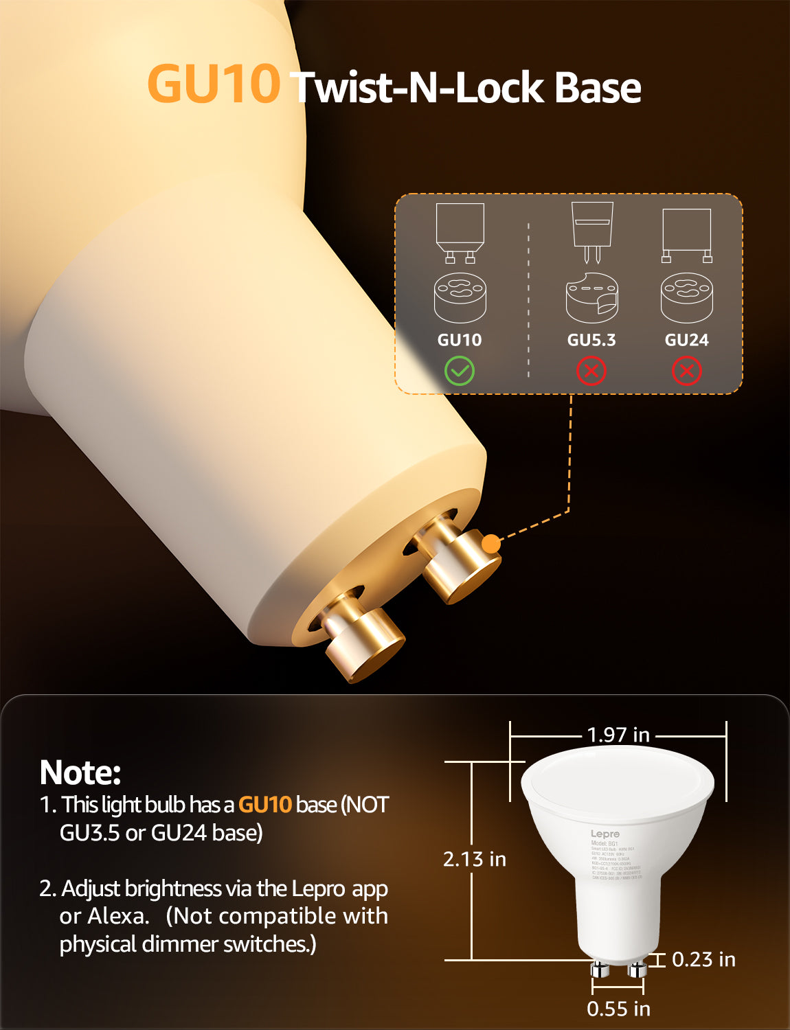 Lepro BG1 AI Smart Bulb