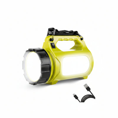 Lepro Rechargeable LED Searchlight (1000 Lumens, 5 Light Modes, Waterproof)