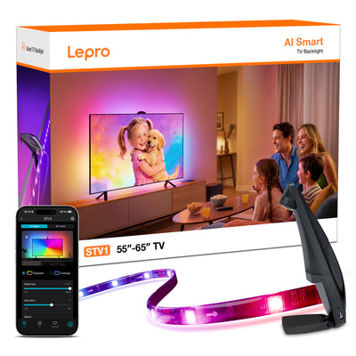 Lepro STV1 AI-Powered Smart TV Backlight with LightIMS™ Real-Time Color Sync