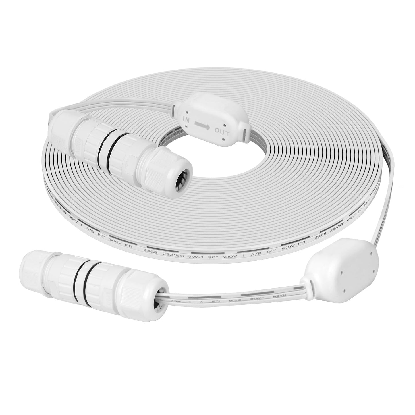 Lepro E1 Accessories Only - (Power Supply & in-line Smart Controller & 10ft Extension Cable ) for Lepro E1-30 Permanent Outdoor Lights Only