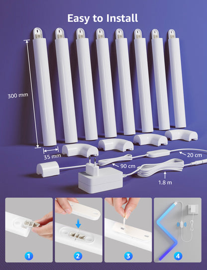 Lepro WL1 AI Smart RGB Wall Lights