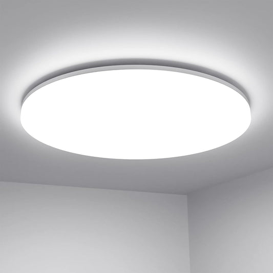 Lepro 11-Inch Waterproof LED Flush Mount Ceiling Light (24W, 2400LM, Low Profile, Daylight White)