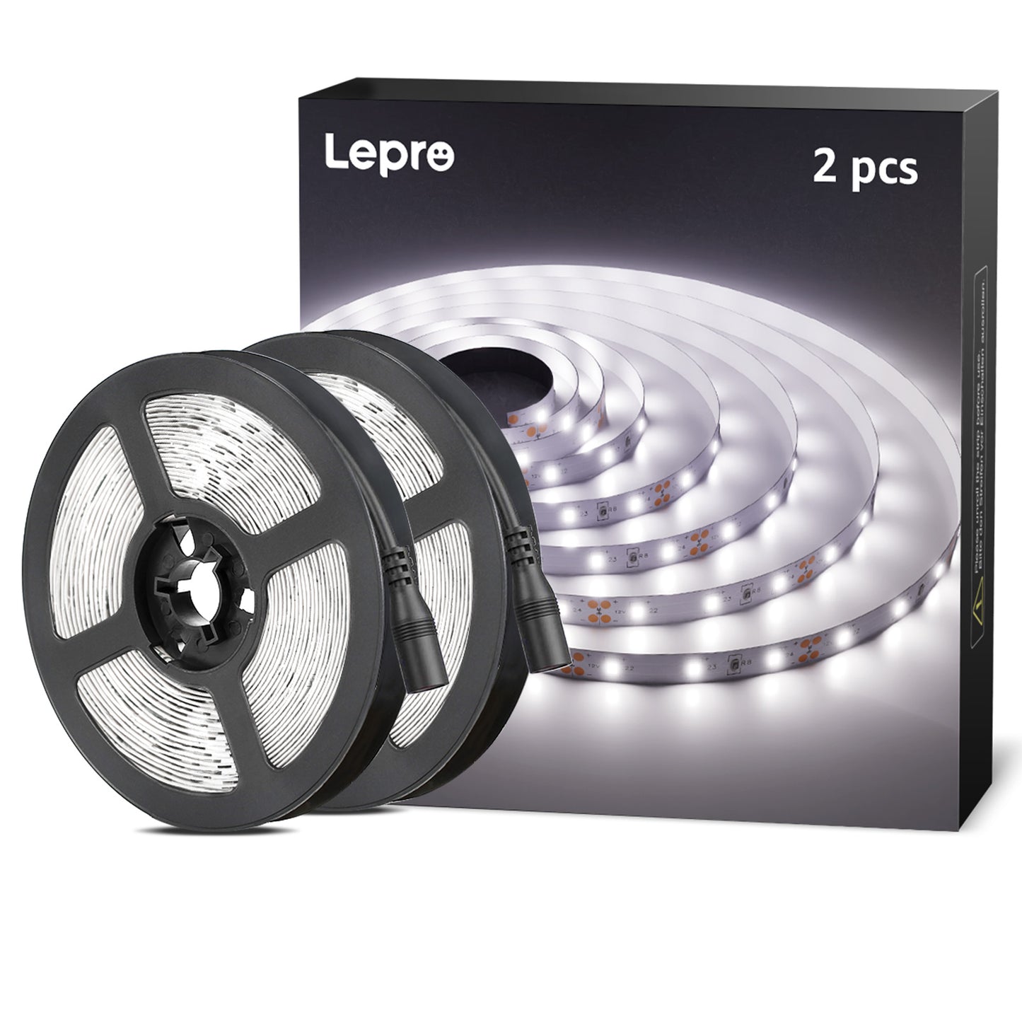 Lepro Flexible LED Light Strip (16.4ft, Daylight White, Cuttable)