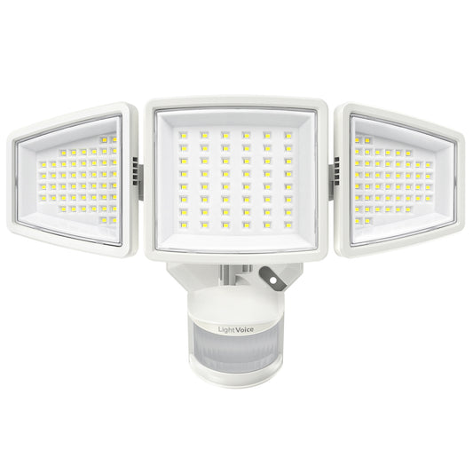 LightVioce Outdoor Motion Sensor LED Security Lights