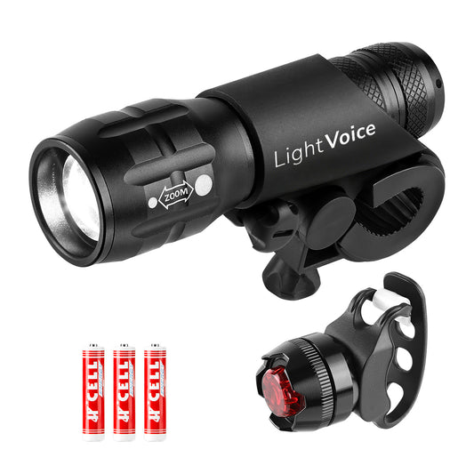 LightVioce LED Bike Light Set