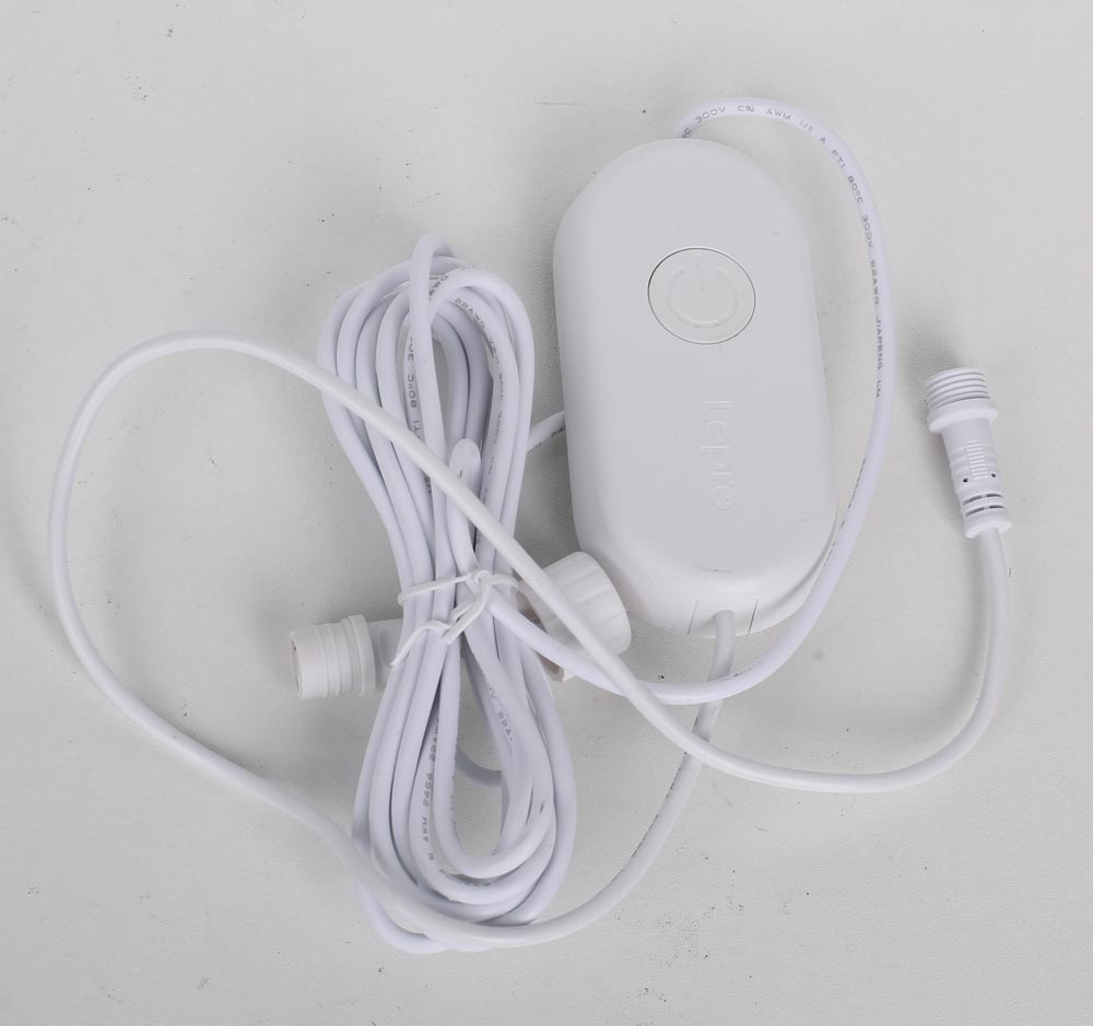 Lepro E1 Accessories Only - (Power Supply & in-line Smart Controller & 10ft Extension Cable ) for Lepro E1-30 Permanent Outdoor Lights Only