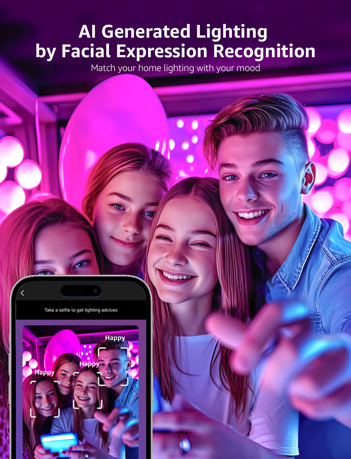 Lepro B1 AI Smart Light Bulbs
