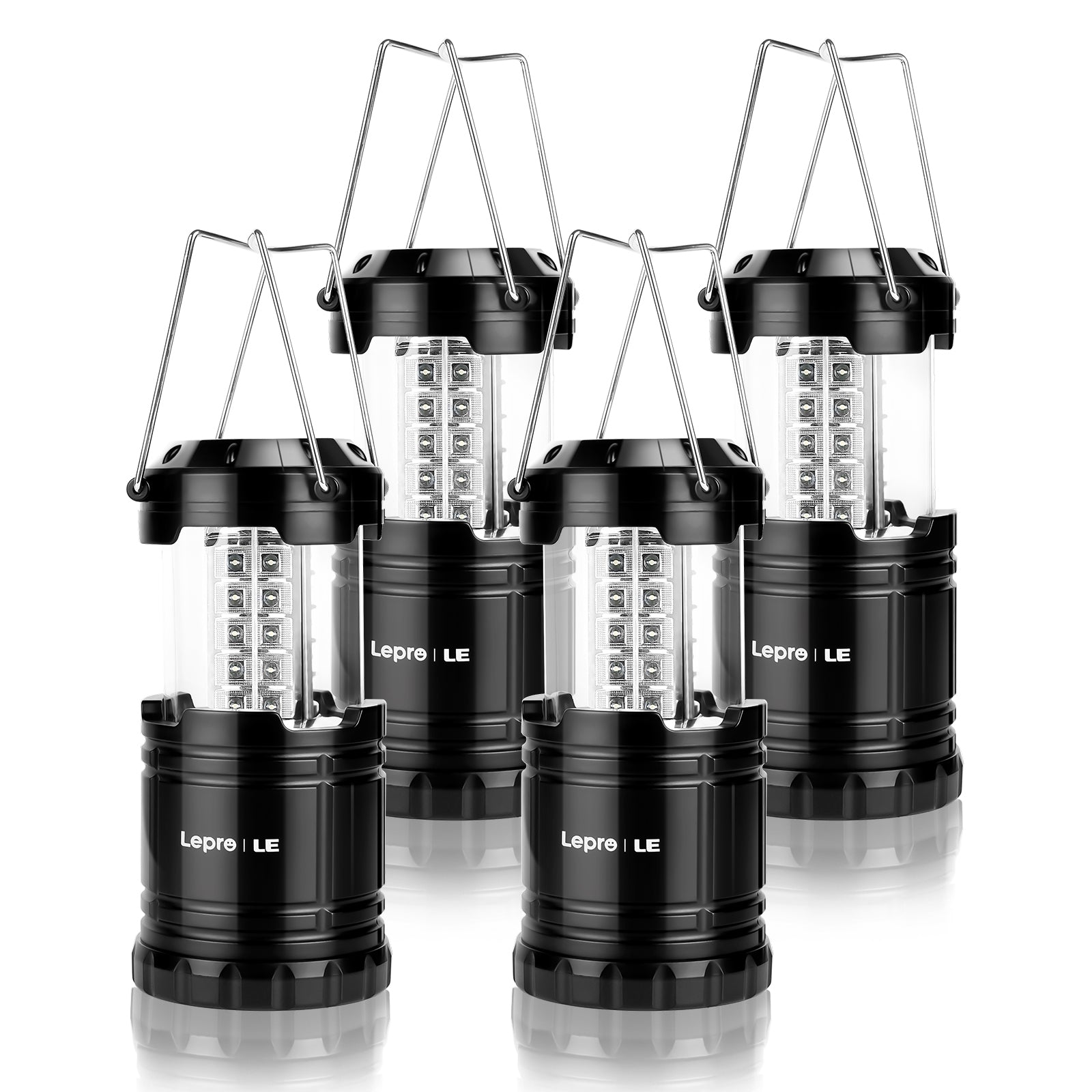 Lepro LED Camping Lantern (190 lm, AA Battery Powered, Waterproof)