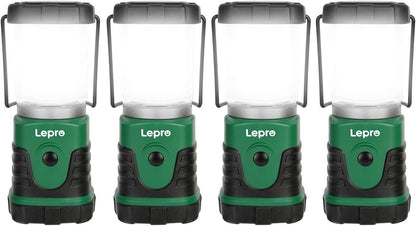 Lepro Portable LED Camping Lantern (350 lm, AA Battery Powered)