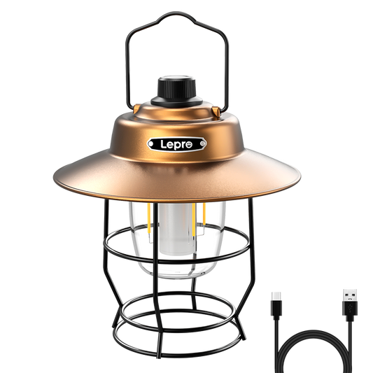 Lepro Vintage LED Camping Lantern