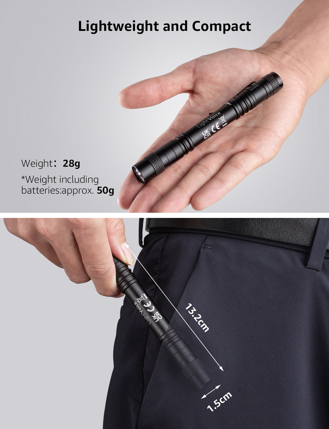 LightVioce 365nm UV Light Pen