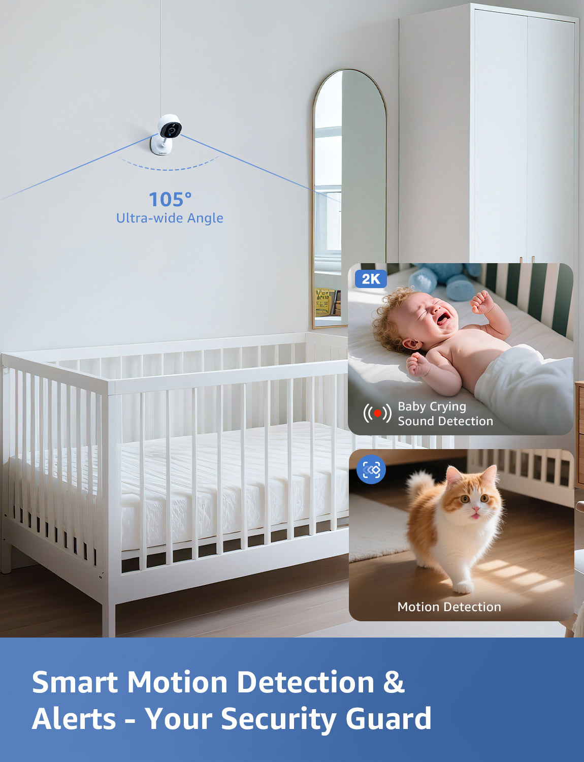 LightVioce 2K Dual-Use Security Camera