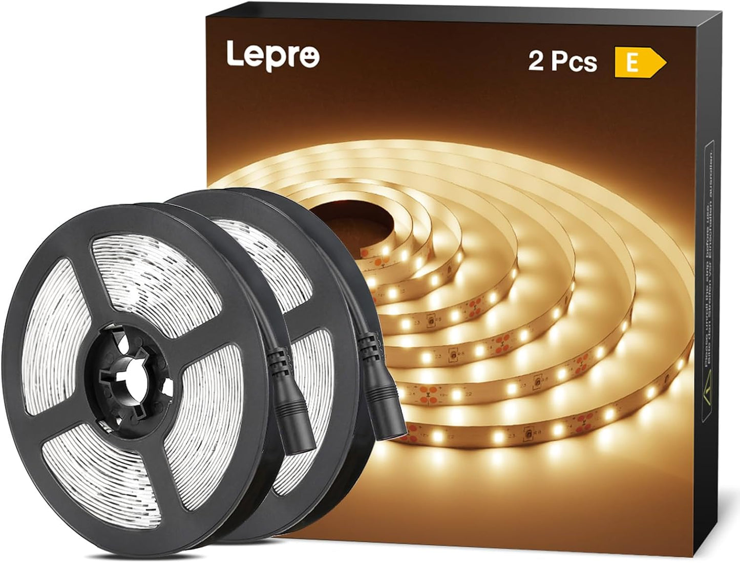 Lepro Flexible LED Light Strip (Warm White, Cuttable)