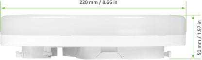 LE Flush Mount LED Ceiling Light for Bathroom