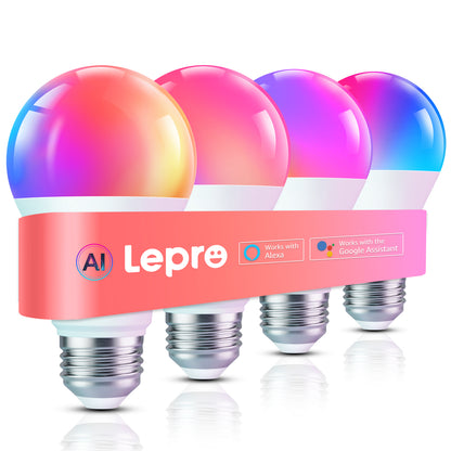 Lepro B1 AI Smart Light Bulbs