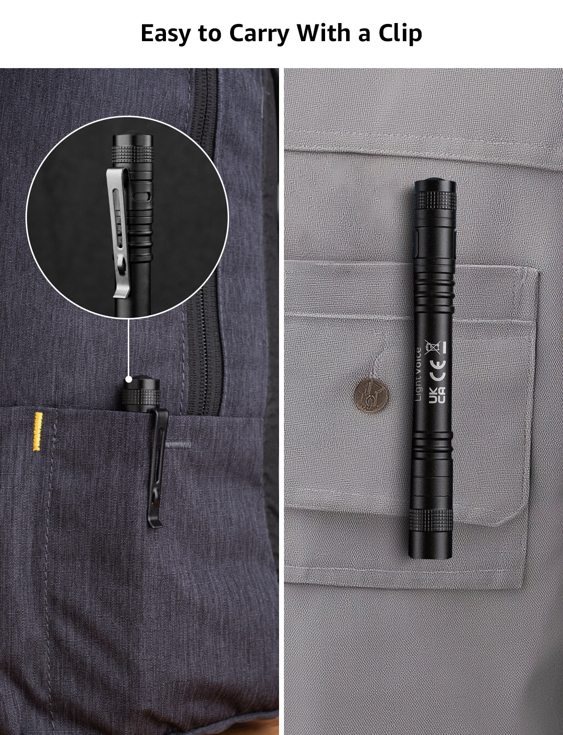 LightVioce 365nm UV Light Pen