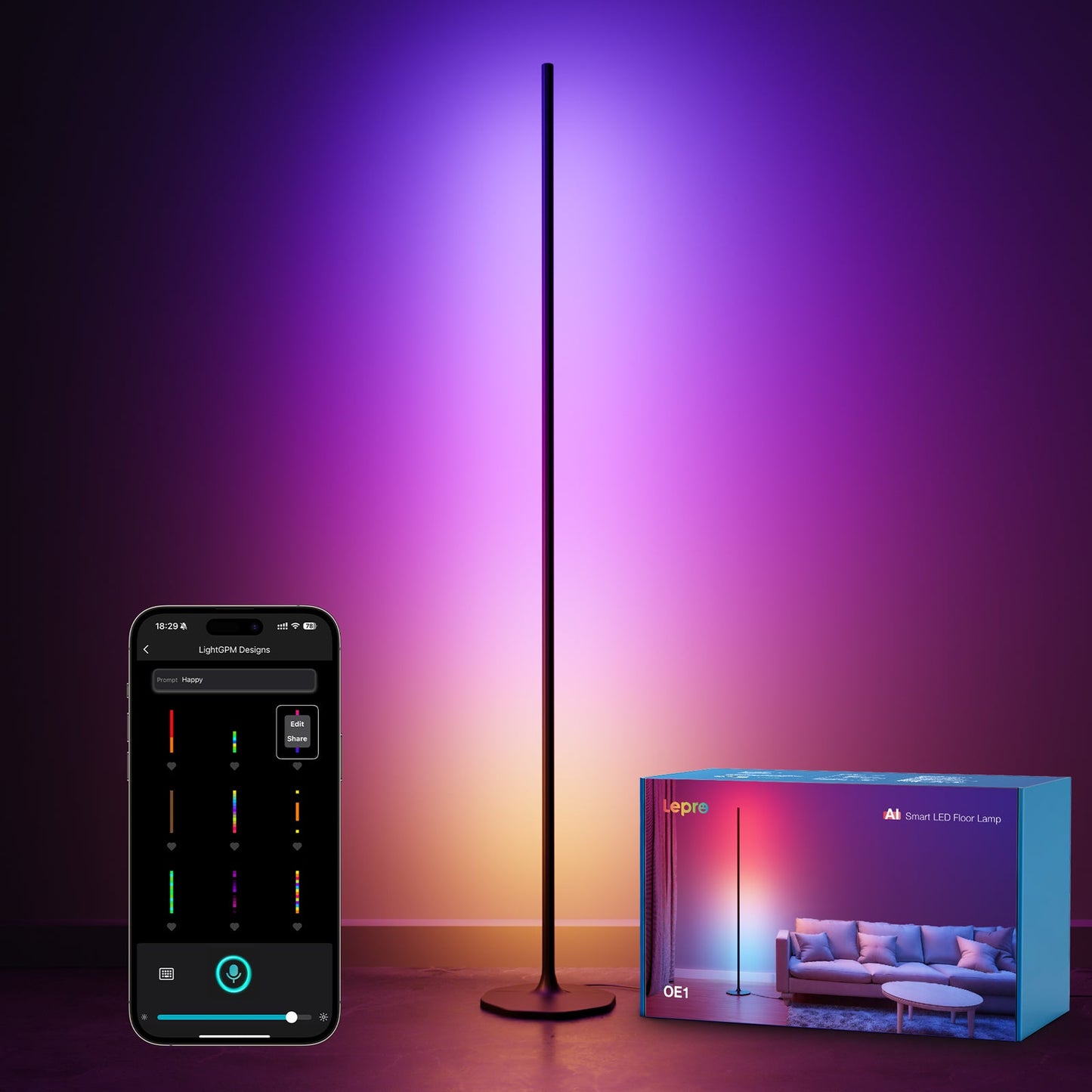 Lepro OE1 AI Floor Lamps