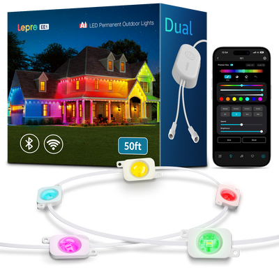 Lepro EE1 AI-Powered Permanent Outdoor Lights