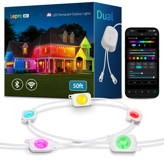 Lepro EE1 AI-Powered Permanent Outdoor Lights